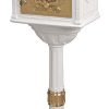 Gaines Classic White with Polished Brass