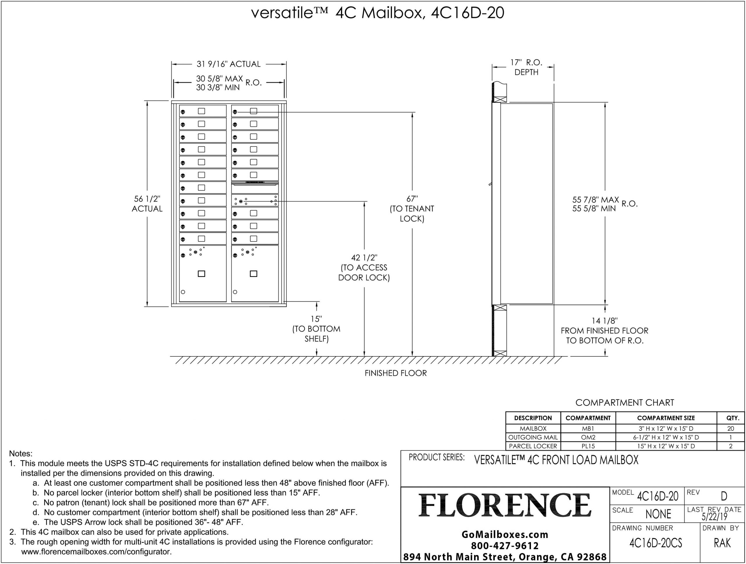 4C16D-20CS Diagram