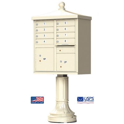 8-Door Florence Traditional Vital™ 1570 Series with 2 Parcel Lockers