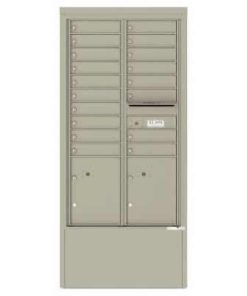 18 Door Depot Cabinet Postal Grey 4C15D-18-D -PG