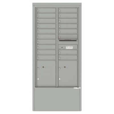 18 Door Depot Cabinet Silver Speck 4C15D-18-D -SS