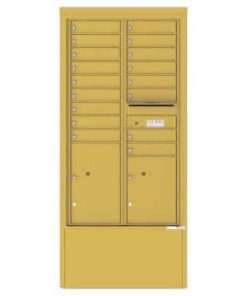 17 Door Depot Cabinet Gold Speck 4C15D-17-GS