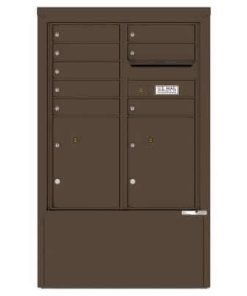 8 Door Florence Versatile 4C Depot Cabinet Cluster Mailboxes 4CADD-8 Antique Bronze
