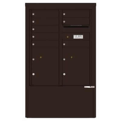 8 Door Florence Versatile 4C Depot Cabinet Cluster Mailboxes 4CADD-8 Dark Bronze